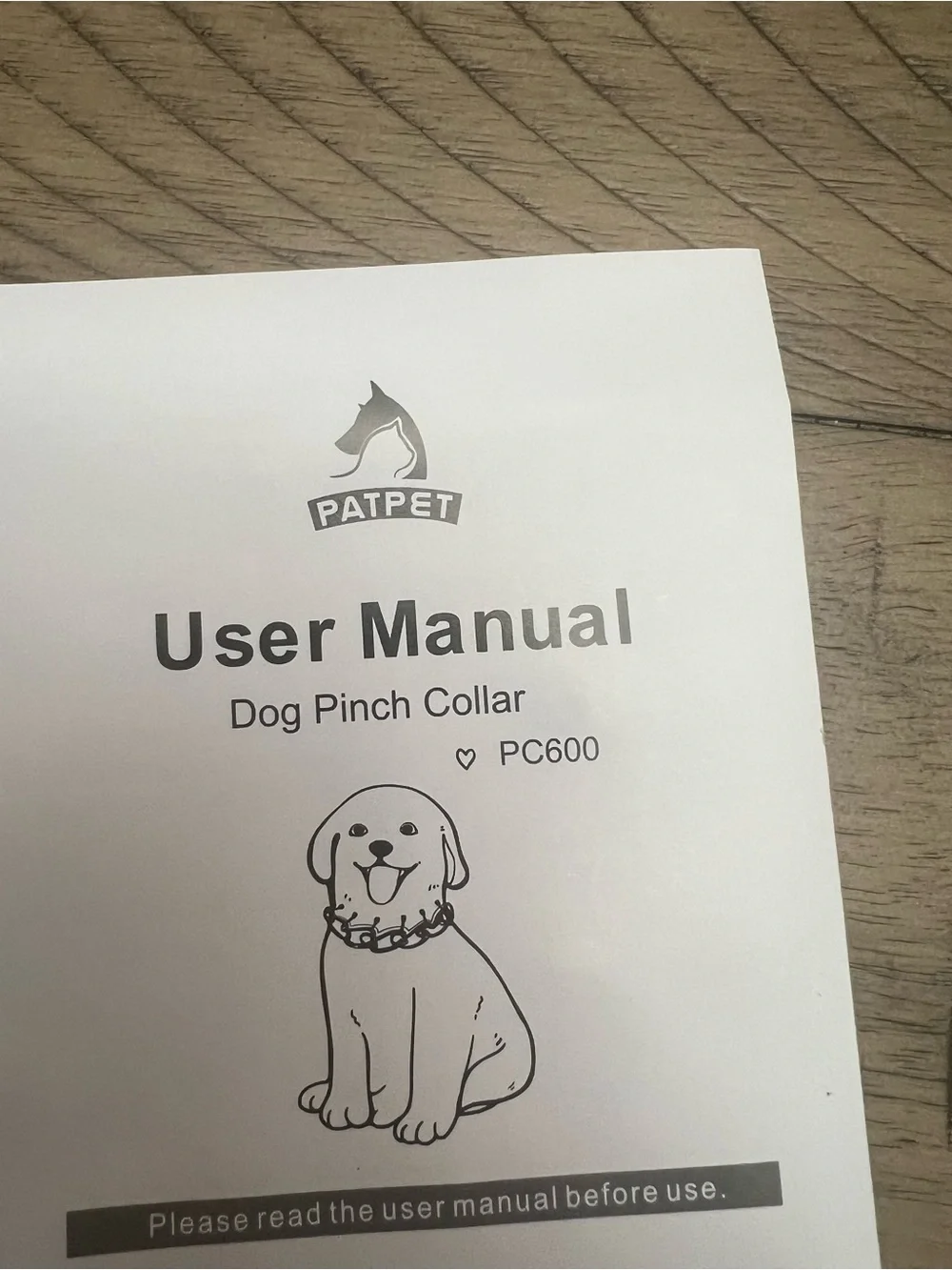 PatPet pc600 dog